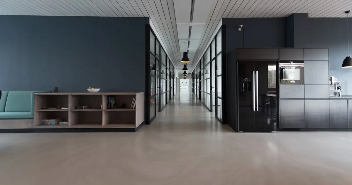 Bureaux modernes dans un quartier d'affaires de Montpellier