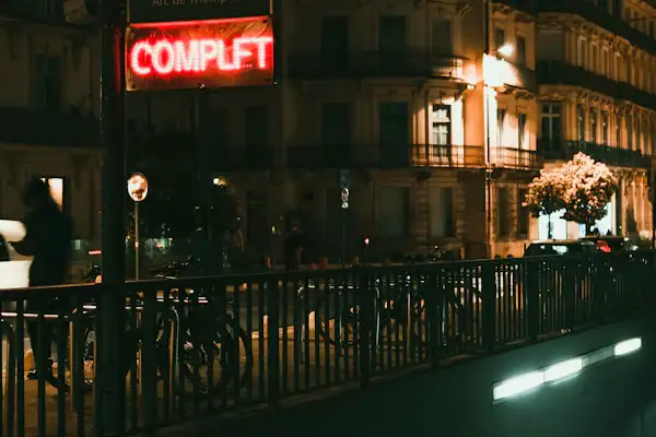 Le boulevard Gambetta et ses immeubles haussmanniens à Montpellier
