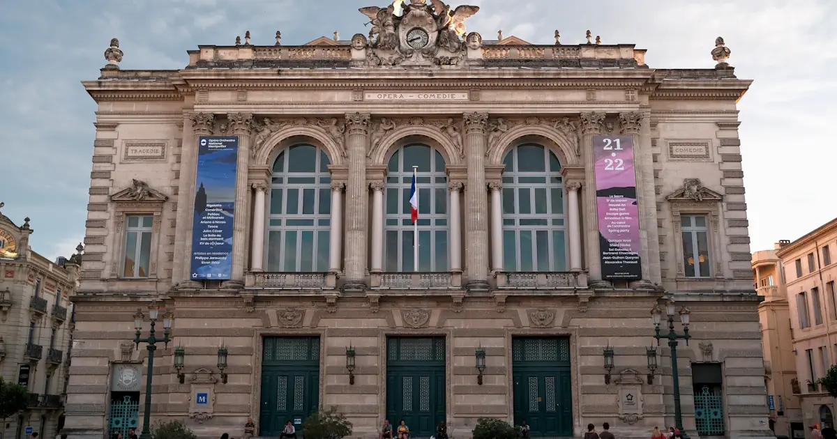 Quartier Près d'Arènes à Montpellier, proche de la gare